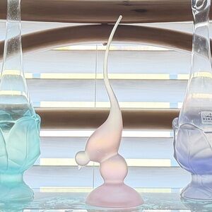 Viking long tail bird satin frost pink